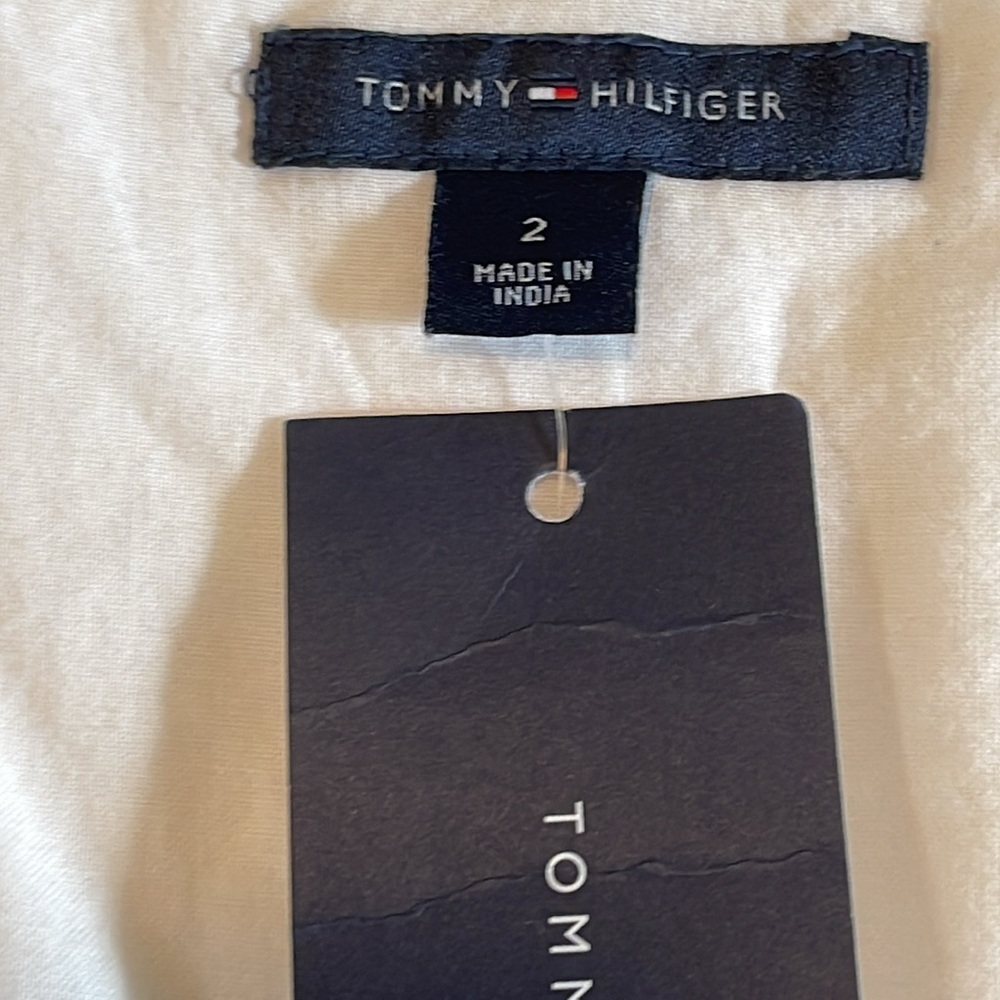 Tommy Hilfiger NEW Women's Sleeveless White Dress Size 2 - Picture 14 of 16